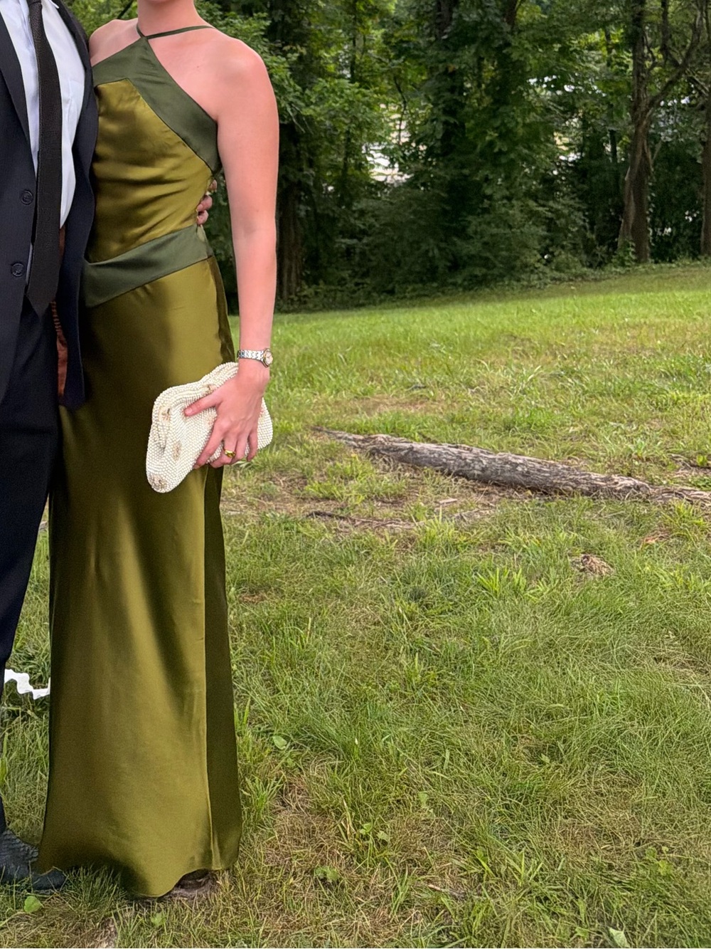Reformation Jillian Silk Dress. - Picture 4 of 4